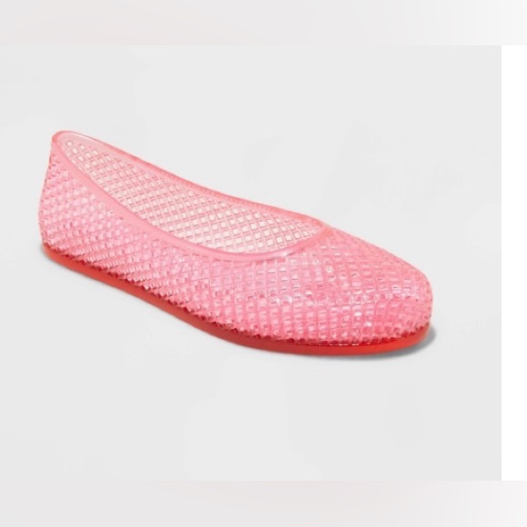 Women's Isabella Jelly Flats - Wild Fable Light Pink Size 11 new - Picture 5 of 5
